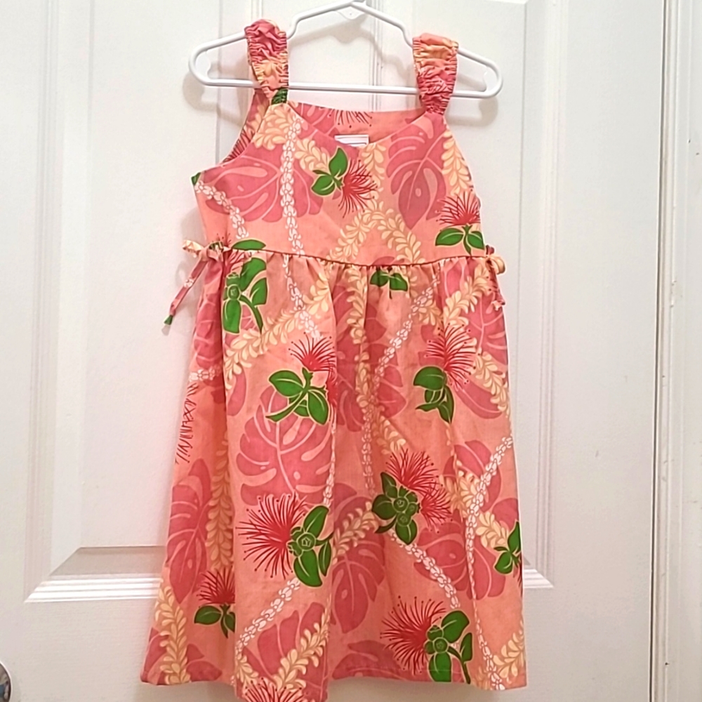 RJC collection multi- colored, cheerful  sleeveless  dress for a girl size 5.